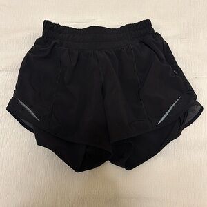 Lulu hotty hots | size 2 | 4 inch | black | NO LINER